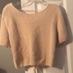 Knitted top from Zara